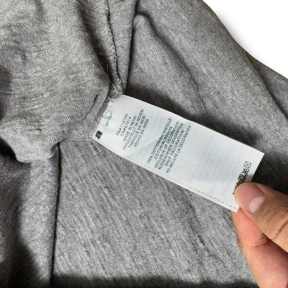 TRUE RELIGION TRBJ Skull Raglan LS MEN T-SHIRT Grey/Black Y2K Grunge Sz M $99 - Picture 11 of 13